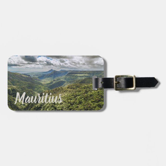 Mauritius Black River Gorges Gepäckanhänger (Vorderseite horizontal)