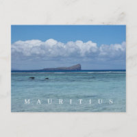 Mauritius Coin de Mire View Postkarte