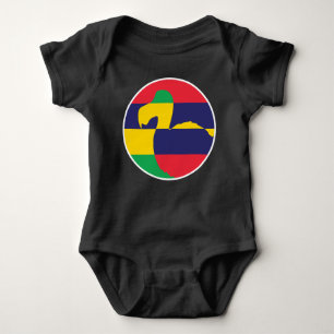 Mauritius Dodo Mauritianisches Flag Baby Strampler