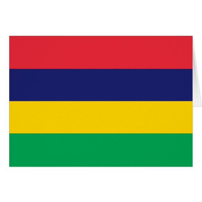 Mauritius-Flagge (Vorderseite (Horizontal))
