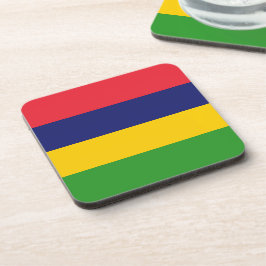 Mauritius-Flagge Getränkeuntersetzer