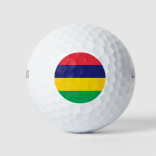 Mauritius-Flagge Golfball