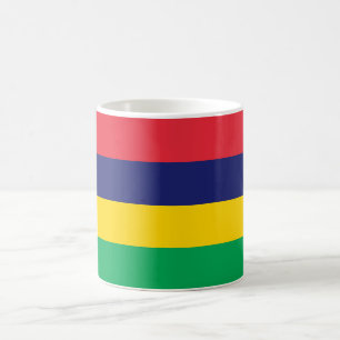 Mauritius-Flagge Kaffeetasse