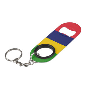 Mauritius-Flagge Mini Flaschenöffner