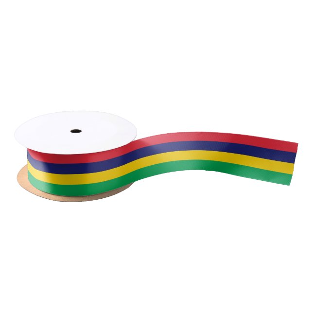 Mauritius-Flagge Satinband (Spule)