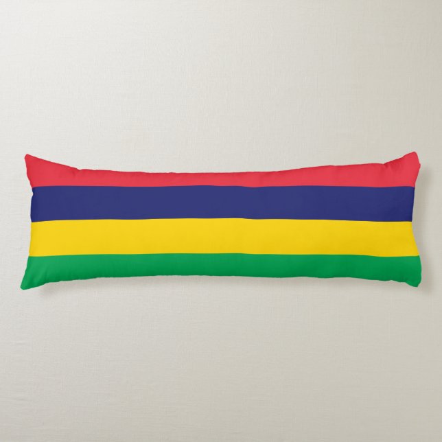 Mauritius-Flagge Seitenschläferkissen (Vorderseite)
