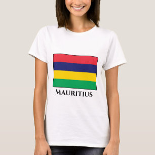 Mauritius-Flagge T-Shirt