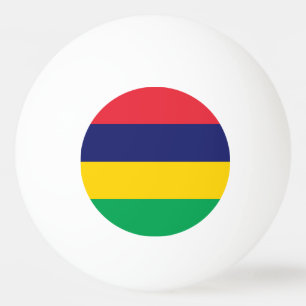 Mauritius-Flagge Tischtennisball