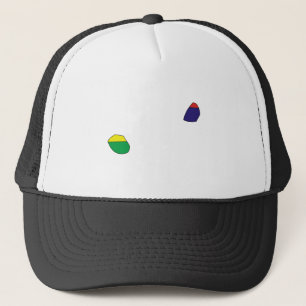 Mauritius-Flaggen-Karte Größengleich Truckerkappe