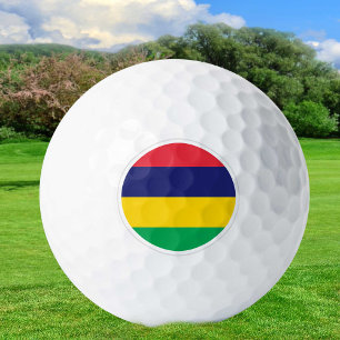 Mauritius Golf Balls, Flaggengolfer / Patrioten Golfball