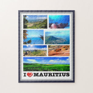Mauritius - I Liebe - Puzzle