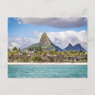 Mauritius Indian Ocean Flic En Flac Beach Souvenir Feiertagspostkarte
