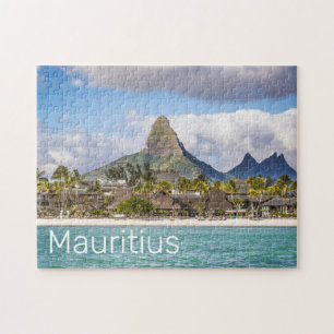 Mauritius Indian Ocean Flic En Flac Beach Souvenir Puzzle