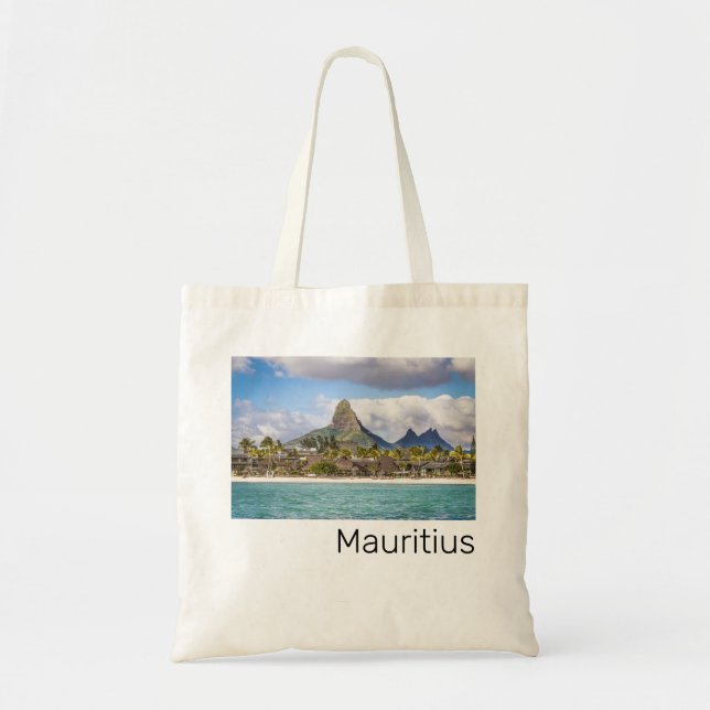 Mauritius Indian Ocean Flic En Flac Beach Souvenir Tragetasche (Vorne)