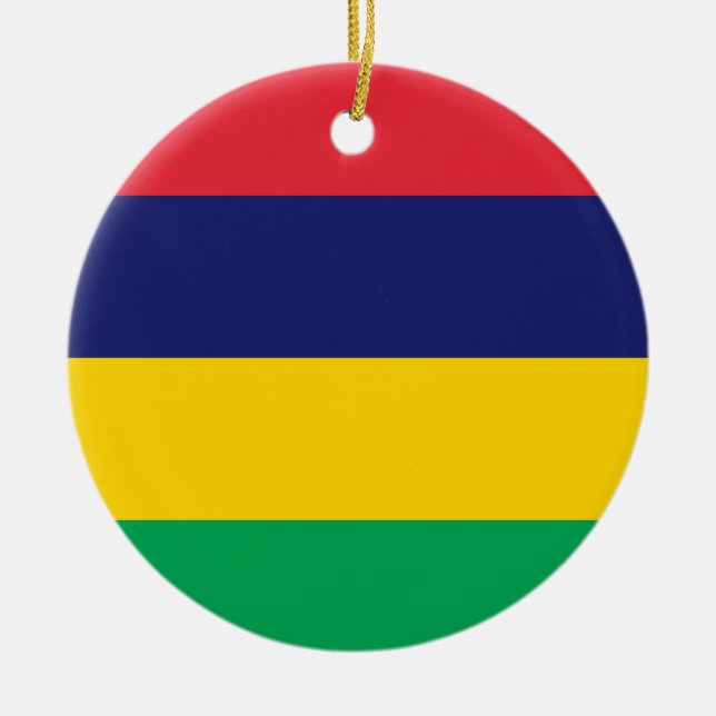 Mauritius Keramik Ornament (Vorne)