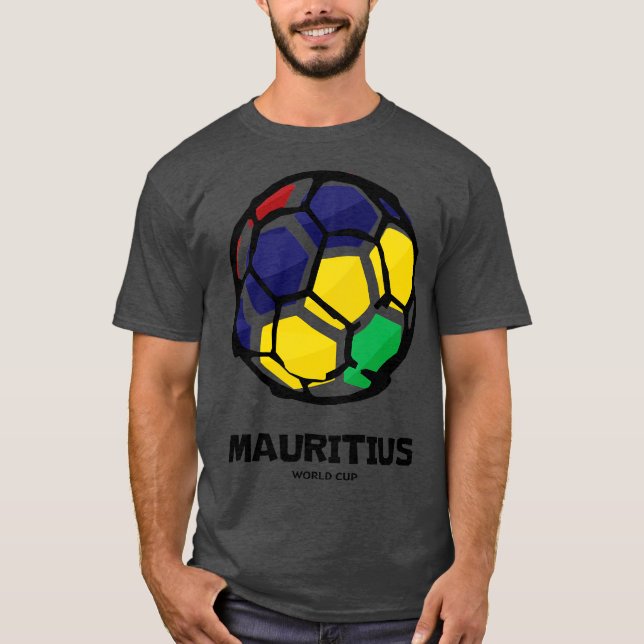 Mauritius Landesflagge T-Shirt (Vorderseite)