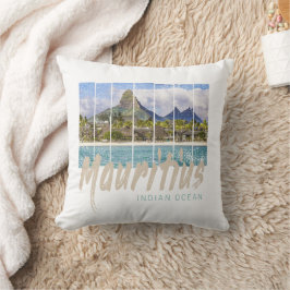 Mauritius Le Morne Brabant Mountain Souvenir Kissen