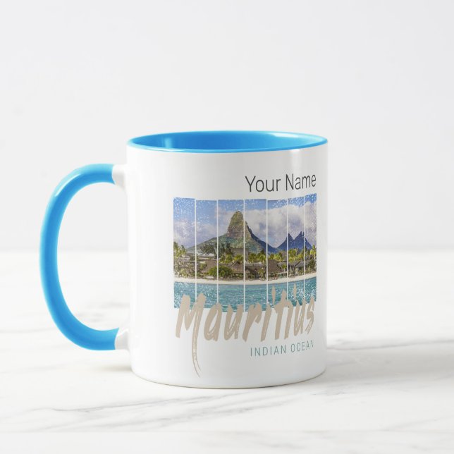Mauritius Le Morne Brabant Mountain Souvenir Tasse (Links)