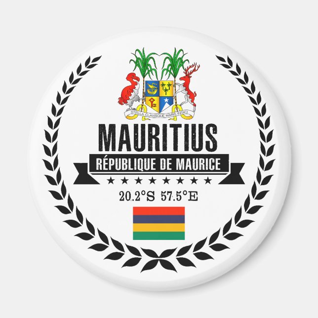 Mauritius Magnet (Vorne)