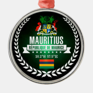 Mauritius Ornament Aus Metall