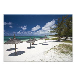 Mauritius, Ostmauritius, Belle Mare, Fotodruck