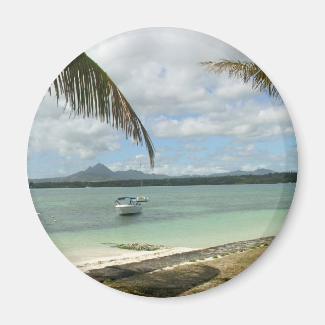 Mauritius Paradise Magnet (Vorne)