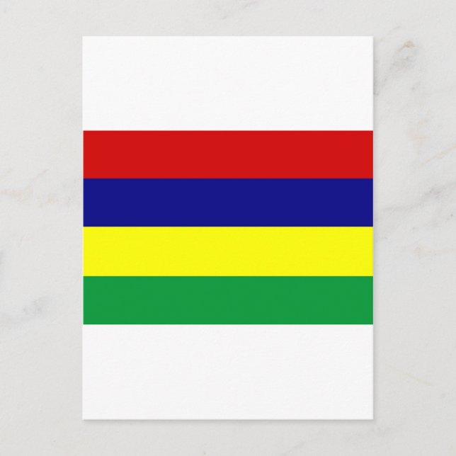Mauritius Postkarte (Vorderseite)