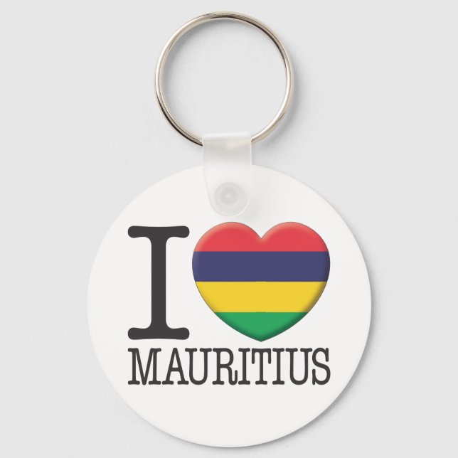 Mauritius Schlüsselanhänger (Vorderseite)