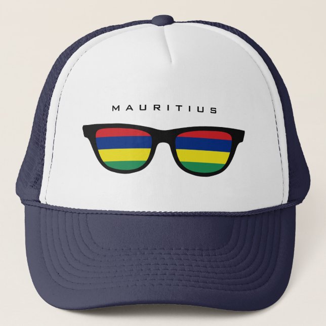 Mauritius Shades Zollhut Truckerkappe (Vorderseite)