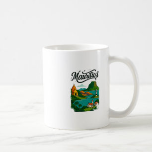 Mauritius Skyline Reise Urlaub Outfits Kaffeetasse