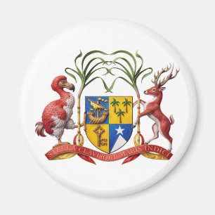Mauritius Wappen Arme Landesflagge Symbol Emblem Magnet