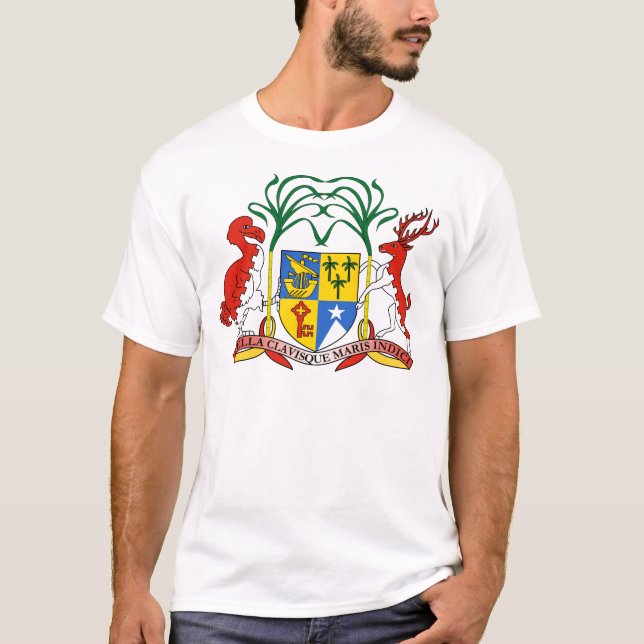 Mauritius-Wappen T-Shirt (Vorderseite)