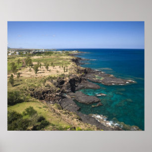 Mauritius, West-Mauritius, Belle Vue, Ozean Poster