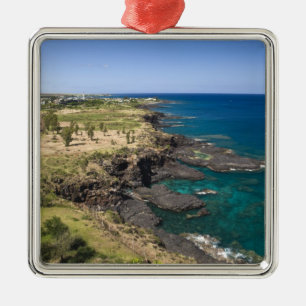 Mauritius, West-Mauritius, Belle Vue, Ozean Silbernes Ornament