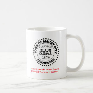 Maury City Siegel Emblem Tasse