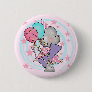 Maus 1. Geburtstag T - Shirt und Geschenke Button