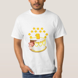 Maus 1. Geburtstagsfeier T-Shirt