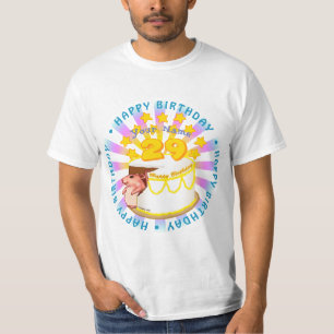 Maus 29 Jahre alter Geburtstag benutzerdefinierte  T-Shirt