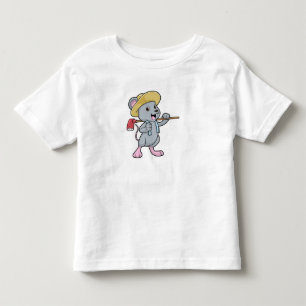 Maus als Bauer mit Ax & Hat Kleinkind T-shirt
