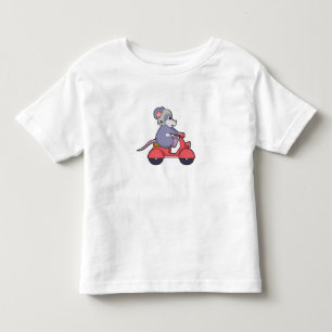 Maus als Biker mit Scooter.PNG Kleinkind T-shirt