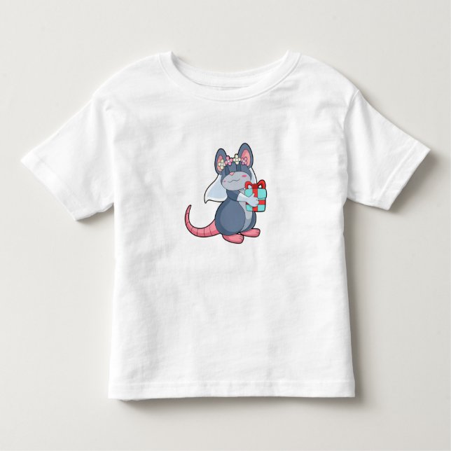Maus als Bridge mit Veil & Gift.PNG Kleinkind T-shirt (Vorderseite)