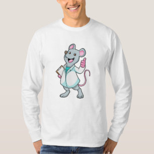 Maus als Doktor mit Doctor's Coat T-Shirt