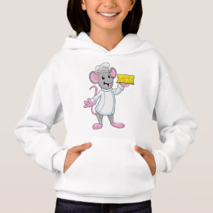 Maus als Koch mit Käse Hoodie