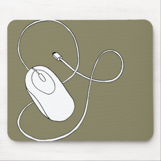 Maus auf Mousepad