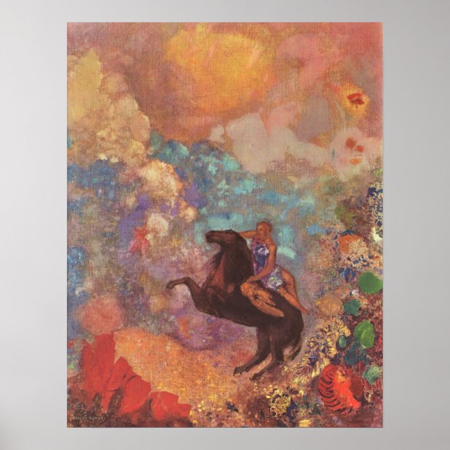 Maus auf Pegasus Poster (Vorne)