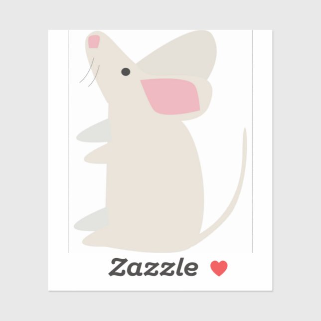 Maus Aufkleber (Blatt)