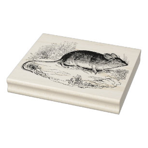 Maus Authentische Vintage Kautschukkunst Briefmark Gummistempel