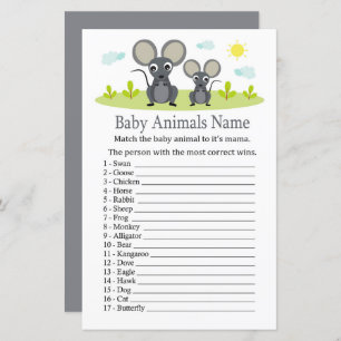 Maus Baby Animes Name Game