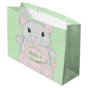 Maus Baby Dusche Große Geschenktüte