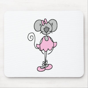 Maus-Ballerina Vier-Mauspad Mousepad